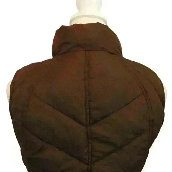 George Brown Zip Up Puffer Vest with Green Lining Size UK 8 Size US 4 - Picture 8 of 8